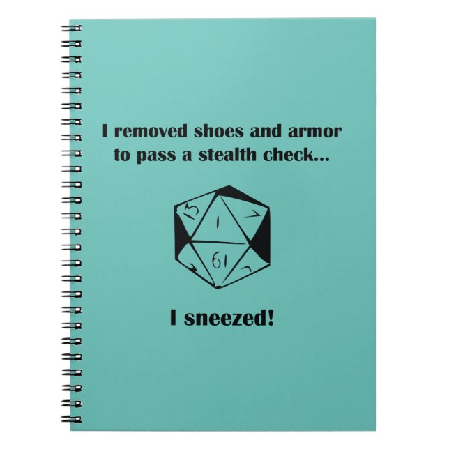 Stealth check! notebook (Front)