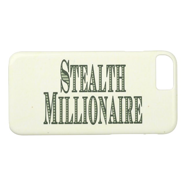 Stealth Millionaire Case-Mate iPhone Case (Back (Horizontal))