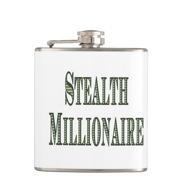 Stealth Millionaire Hip Flask (Front)