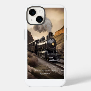 Steam ahead into new horizons. iPhone 14 case