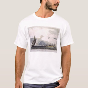 Steam boat on the Clyde near Dumbarton, from 'A Vo T-Shirt