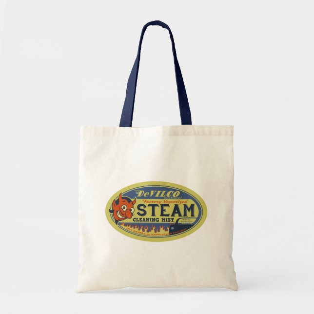 Steam Cleaning Mist Tote Bag (Front)