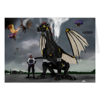 Steam Dragon Wars Card