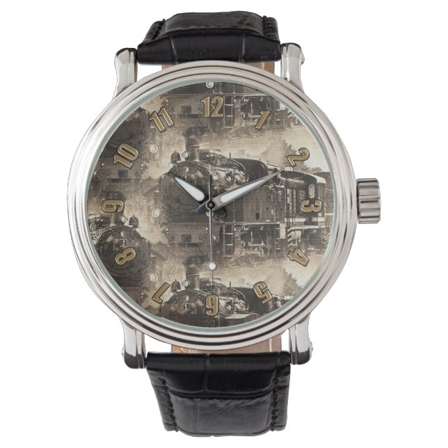Steam Dreams - Railway Engine   Watch (Front)