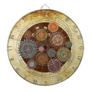 Steam Elegance Steampunk Dartboard