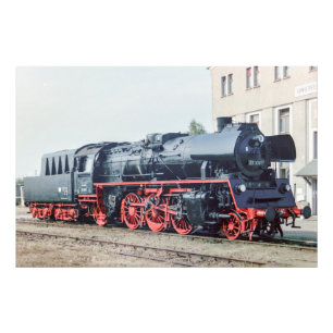 Steam engine 23 1097 photo print