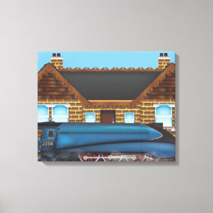 Steam Engine Canvas Print