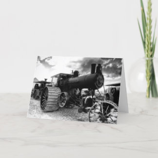 Steam Engine Greeting Card