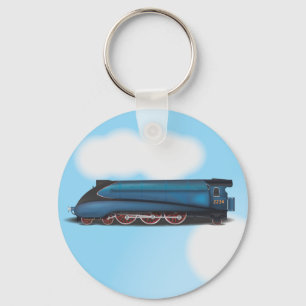 Steam Engine Key Ring