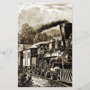 Steam engine locomotive history