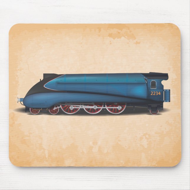 Steam Engine Mouse Pad (Front)