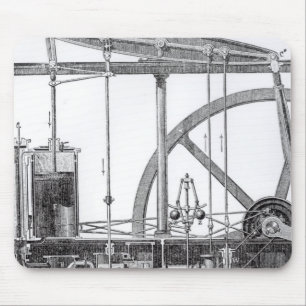 Steam Engine Mouse Pad