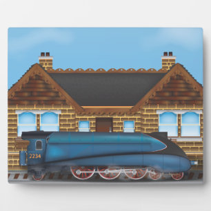 Steam Engine Plaque