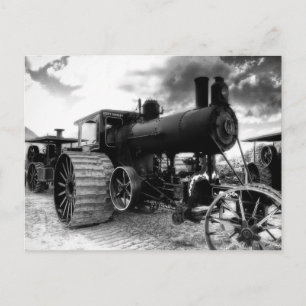 Steam Engine Postcard