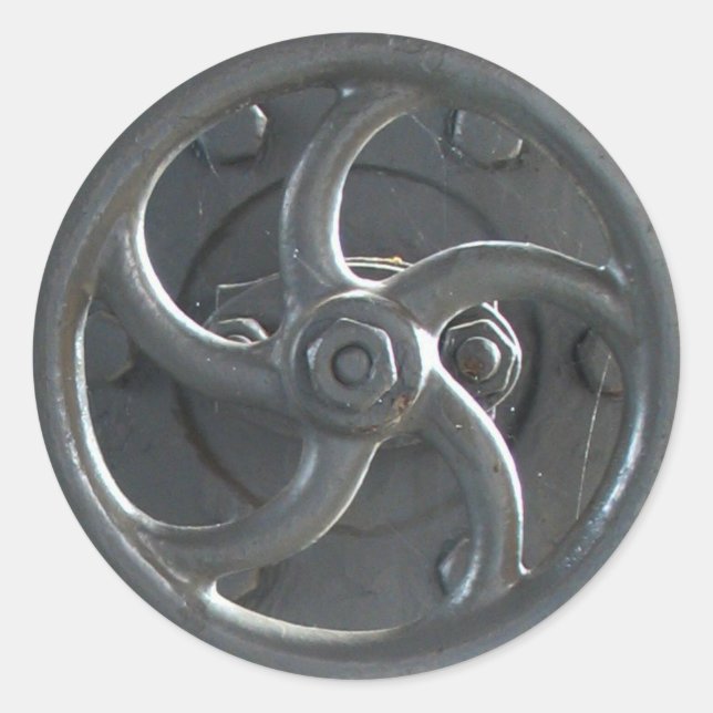 Steam Engine Pressure Adjustment Wheel Stickers (Front)