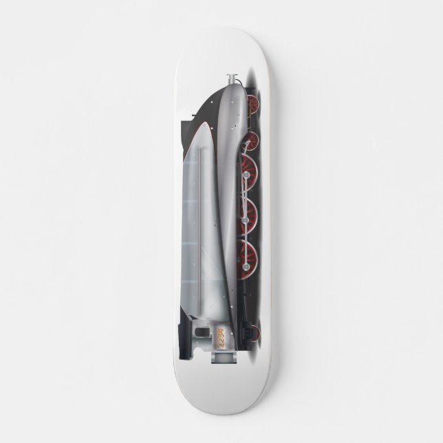 Steam Engine Skateboard (Front)