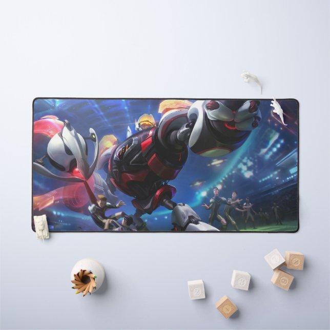 Steam Golem Gaming Desk Mat | Customisable Pad (Kids Table)