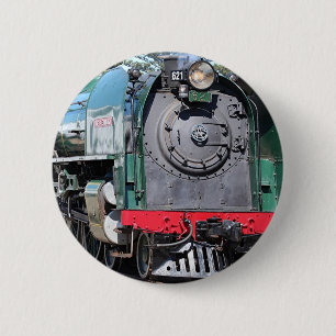 Steam Locomotive, Goolwa, South Australia 6 Cm Round Badge