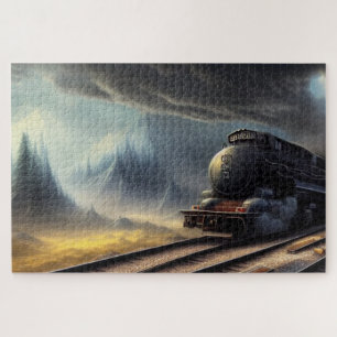 Steam Locomotive Jigsaw Puzzle