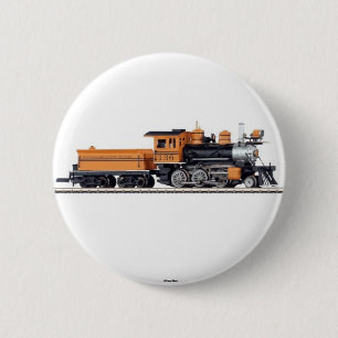 Steam Locomotive Mogul Button