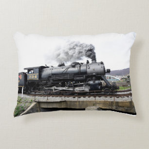 Steam Locomotive Pillow