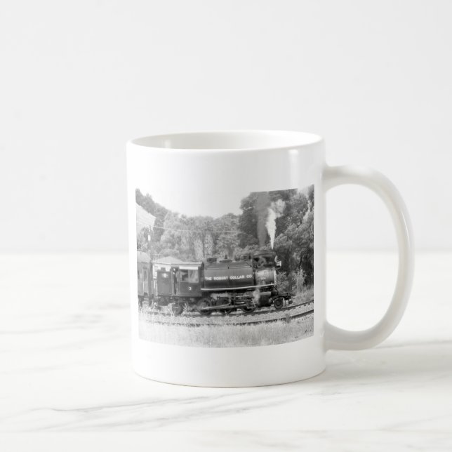 Steam  Locomotive  Train Coffee Mug (Right)