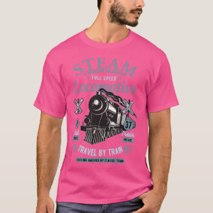Steam locomotive train driver 1 T-Shirt