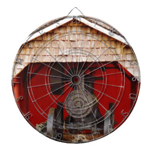Steam powered Antique Tracter Dartboard