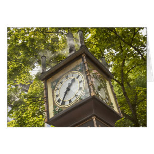 Steam powered clock in the Gastown neighbourhood