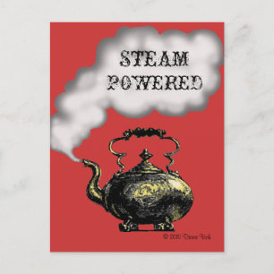 Steam Powered Postcard