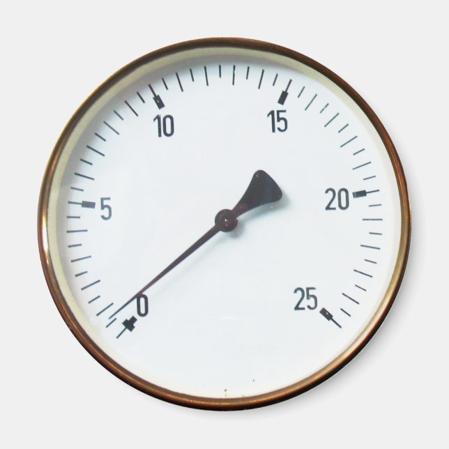 Steam Pressure Gauge Dial Magnet (Front)