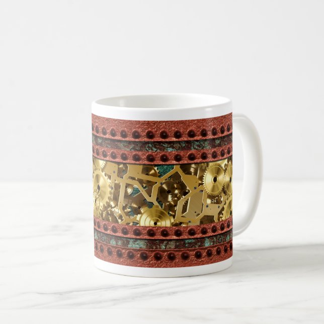 Steam Punk 4 Mug (Front Right)