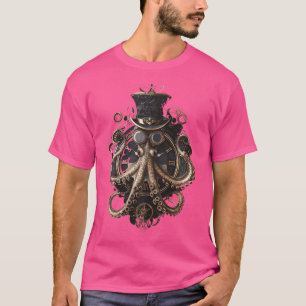 Steam Punk Art Octopus Steampunk T-Shirt