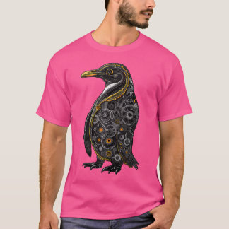 Steam Punk Penguin Steampunk Art T-Shirt