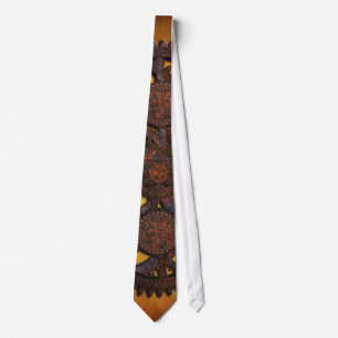 Steam Punk Rusty Gears Tie