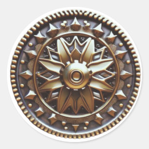 Steam Punk Steampunk Gear #1 Classic Round Sticker