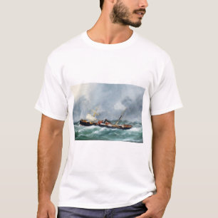 Steam sailing ship Finsbury 1881 T-Shirt