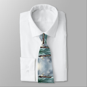 Steam sailing ship Finsbury 1881 Tie