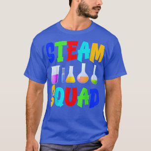 STEAM Squad Science Tech Engineering Math Art Subj T-Shirt