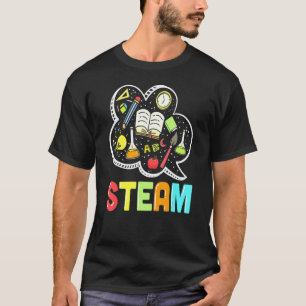 Steam Teacher And Student Back To School Stem T-Shirt