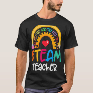 Steam Teacher Squad Team Crew Back To School Stem  T-Shirt