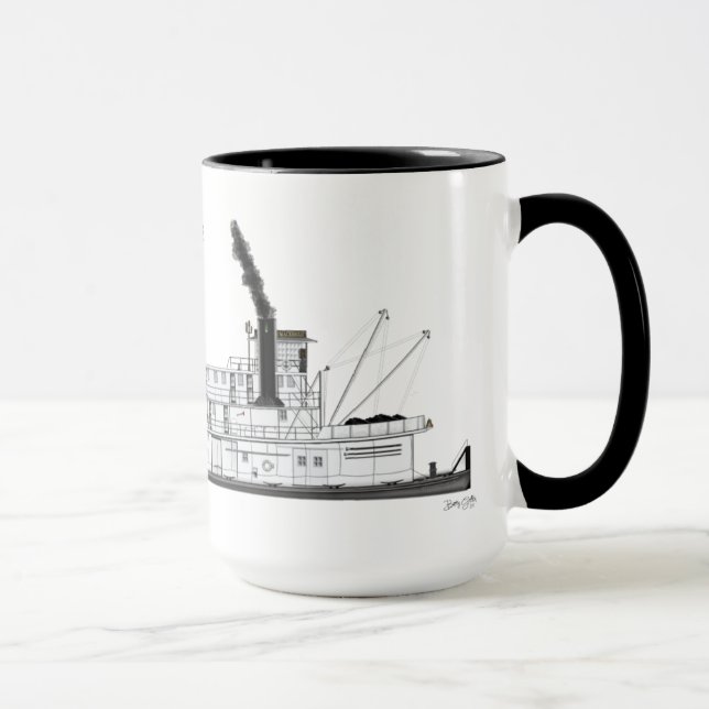 Steam towboat Alexander Mackenzie Mug (Right)