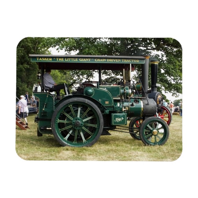 STEAM TRACTION ENGINE MAGNET (Horizontal)