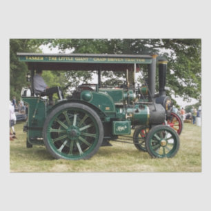 STEAM TRACTION ENGINES TISSUE PAPER