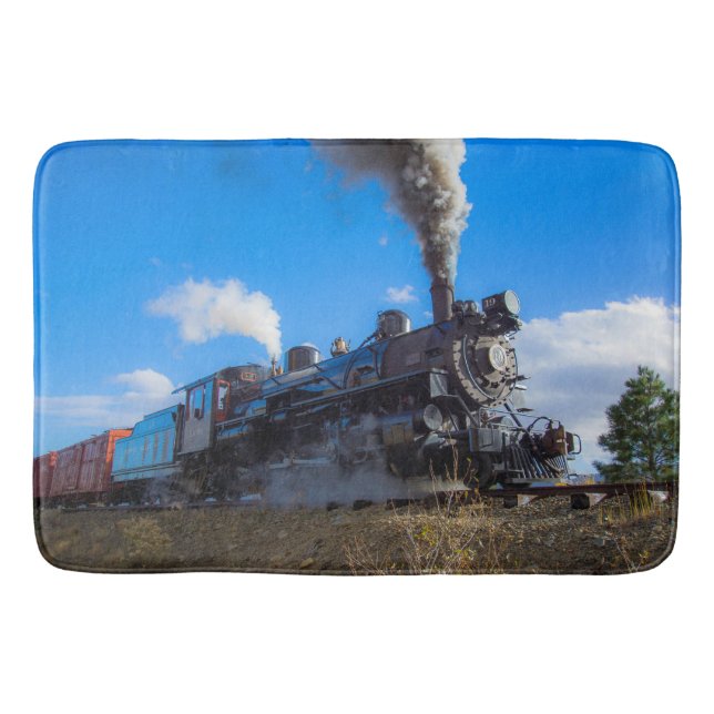Steam Train 24 Bath Mat (Front)