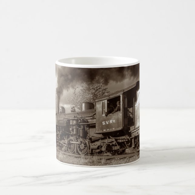 Steam Train 25A-E Image Options Coffee Mug (Center)