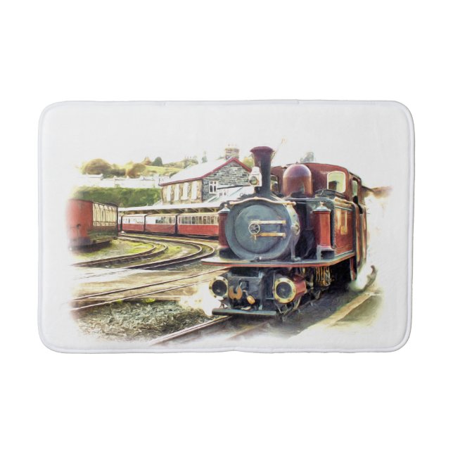 STEAM TRAIN BATH MAT (Front)
