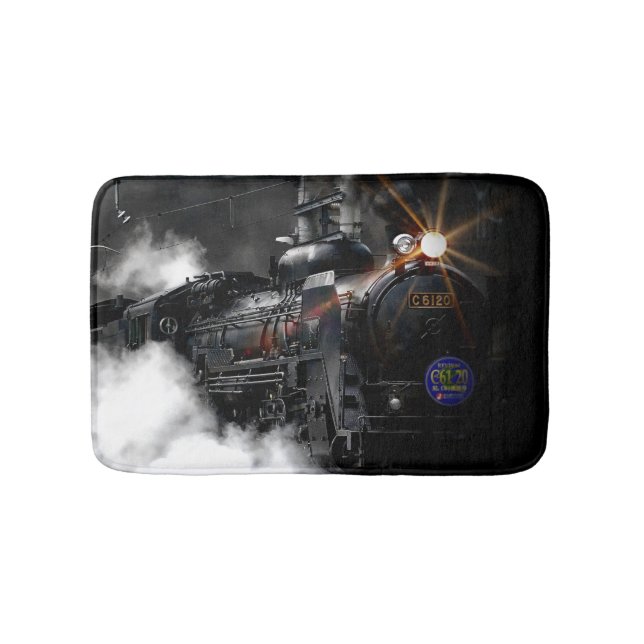 Steam Train Bath Mat (Front)
