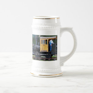 Steam Train Beer Stein
