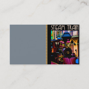 Steam Train Business Card